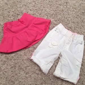 GAP skirt and pants